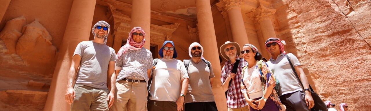 Conference participants in Wadi Rum